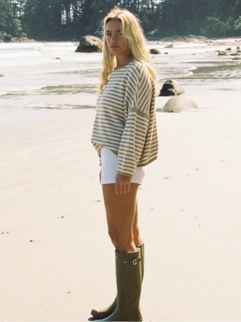 Boheme Striped Knit Sweater